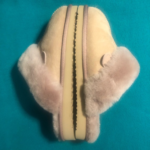 Dearfoam Fireside Open-back Shearling Slippers Sz 9 - Picture 3 of 10